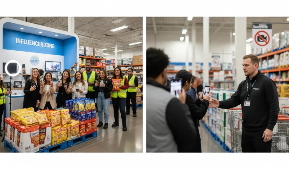 Sam's Club Courts Influencers as Costco Cracks Down on Filming