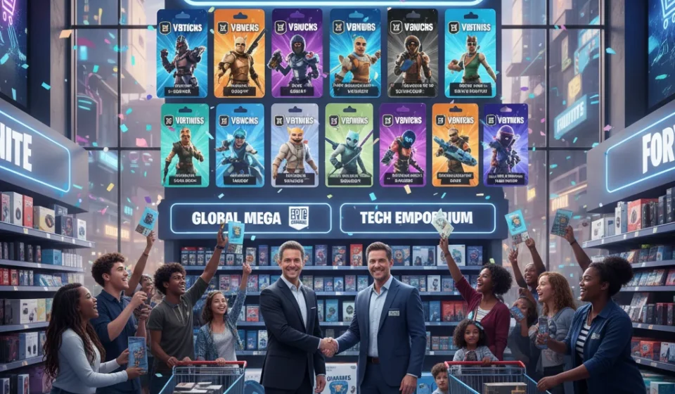 Epic Games Partners With Retail Giants for Exclusive Fortnite Cards