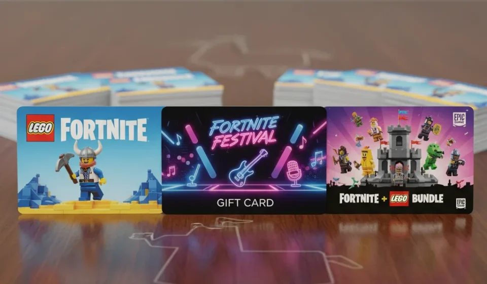 Epic Games to Launch New LEGO and Festival Fortnite Gift Cards