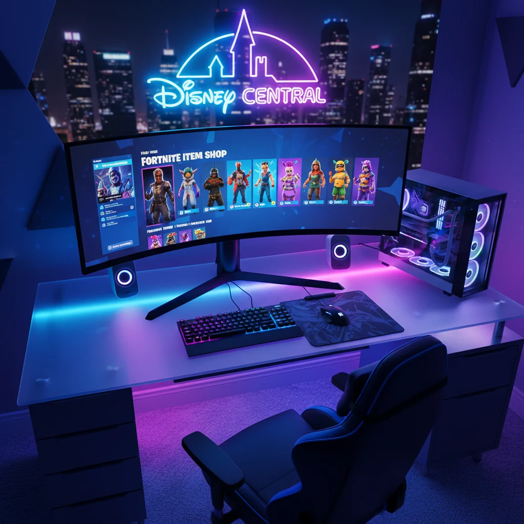Fortnite Launches Permanent Disney Central Shop for Marvel and Pixar — image 1