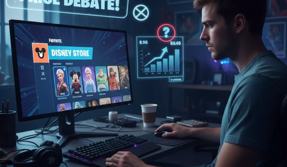 Fortnite Launches Disney Store Tab as Price Debate Sparks