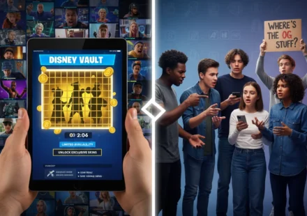 Fortnite's New 'Disney Vault' Tab Sparks Debate Over Scarcity