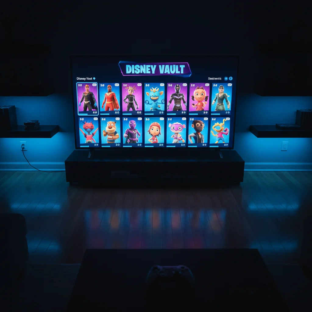 Epic Games Debuts 'Disney Vault' Tab in Fortnite Item Shop — image 1