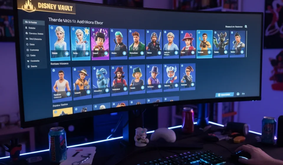 Epic Games Debuts 'Disney Vault' Tab in Fortnite Item Shop