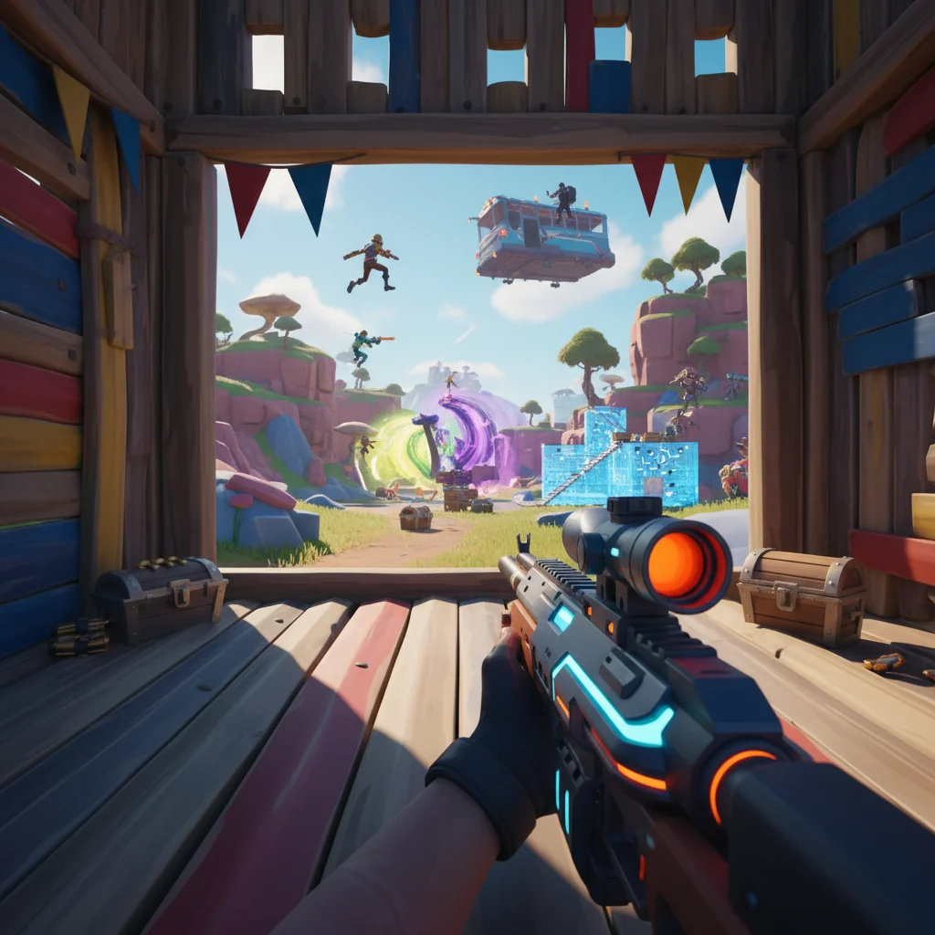 Fortnite's New First-Person Queue Divides Pros Ahead of FNCS 2026 — image 1