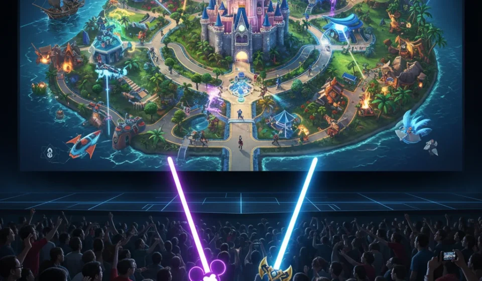 Fortnite Leak Reveals Massive Disney Map and Custom Lightsabers