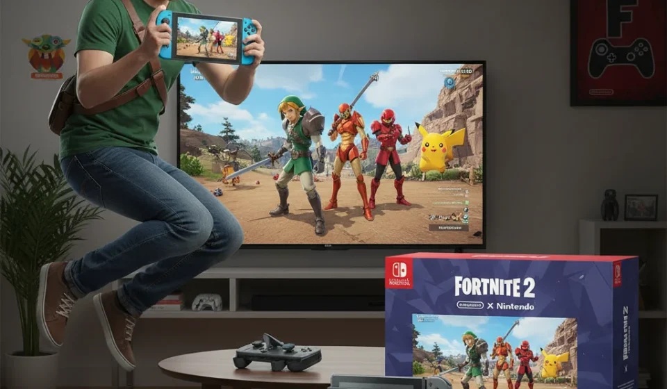 Nintendo Skins Finally Coming to Fortnite With Switch 2