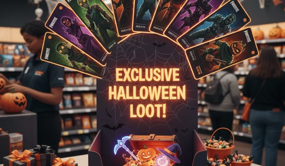 Fortnite Physical Gift Cards Return with Exclusive Halloween Loot