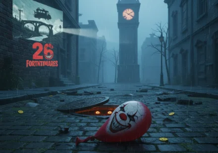 Fortnitemares 2026 Teasers Hint at Stephen King IT Crossover