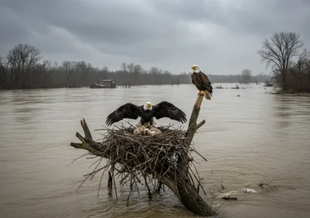 Climate Shifts Disrupt Mississippi River Bald Eagle Nesting