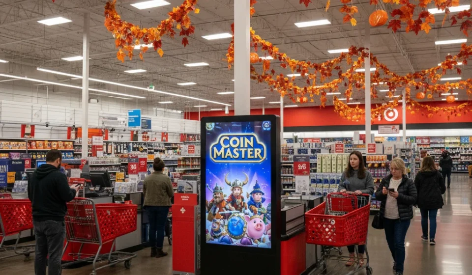 Target and Coin Master Partner for Free Spins Promo