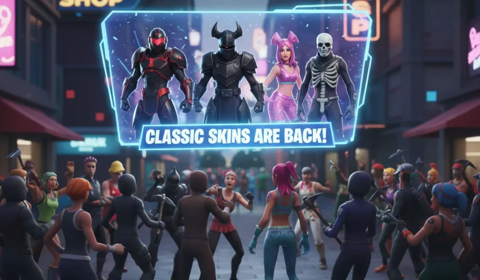 Fortnite Welcomes Back Classic Battle Pass Skins to Item Shop