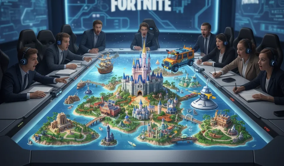 Fortnite Leaks Reveal First Look at Disney Map