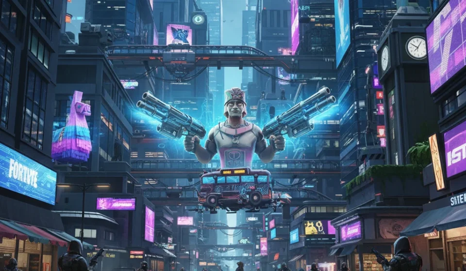 Fortnite Chapter 8 Leaks: Cyberpunk Map and Double-Pump Return