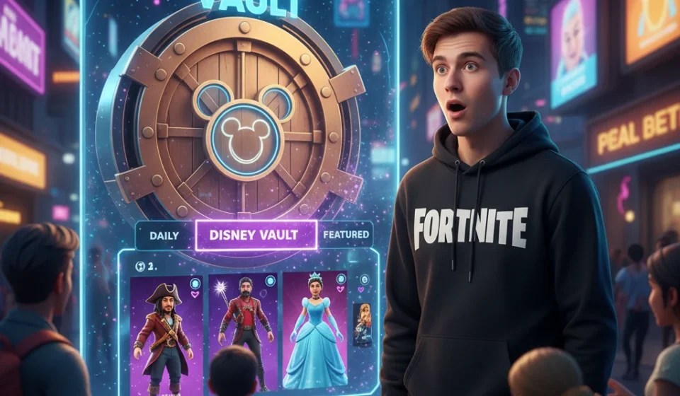 Fortnite Permanently Alters Item Shop with New Disney Vault Tab