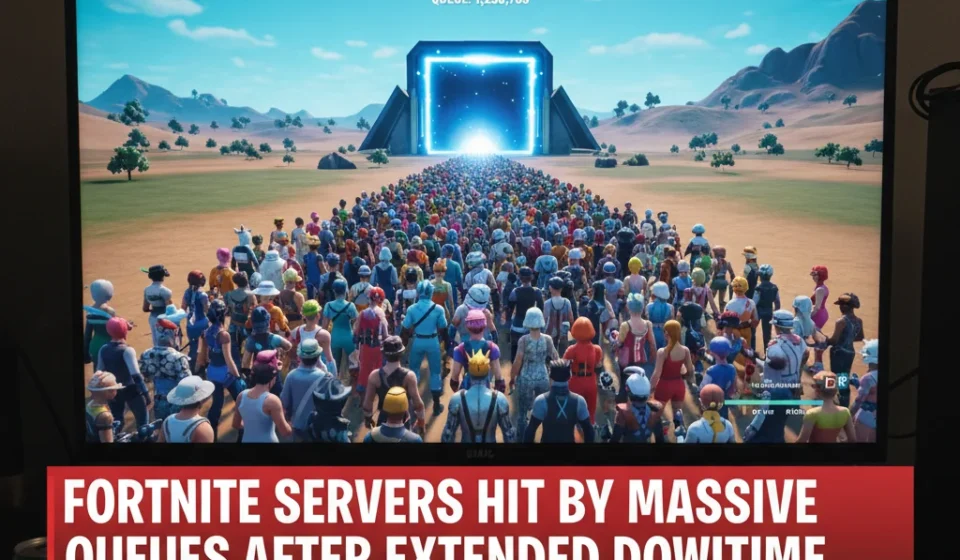 Fortnite Servers Hit by Massive Queues After Extended Downtime