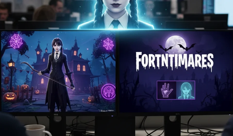 Fortnite Leak Reveals 'Wednesday' Crossover for Fortnitemares