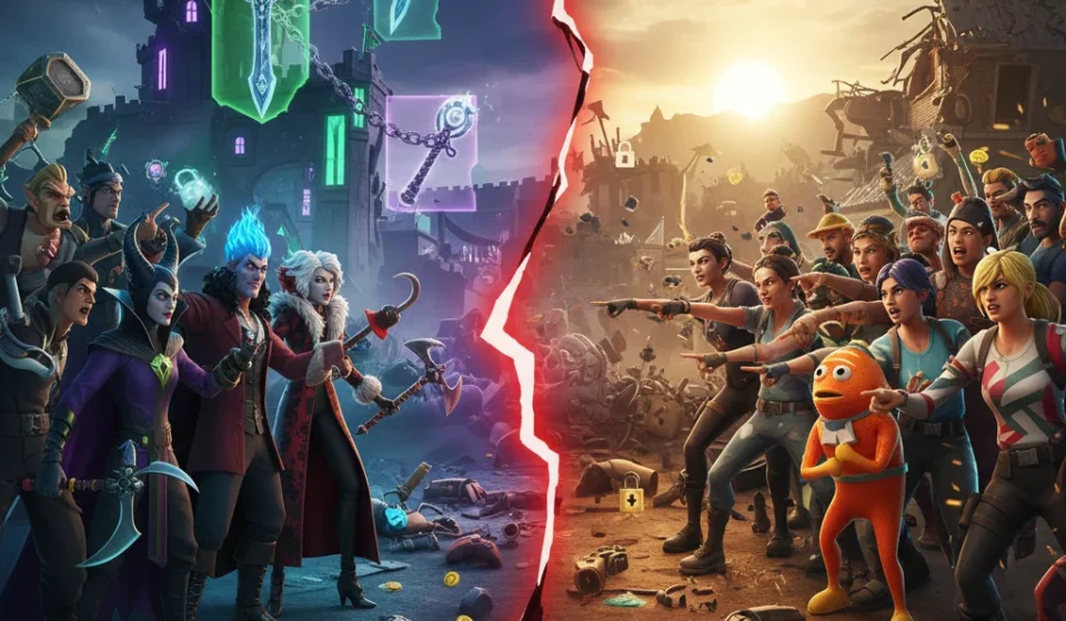 Disney Villains and Locked Mythics Divide Fortnite Players